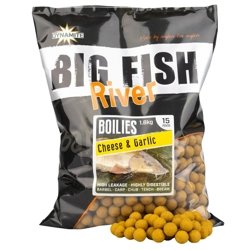 Dynamite Baits Big Fish River Boilies Cheese & Garlic 15mm 1.8kg